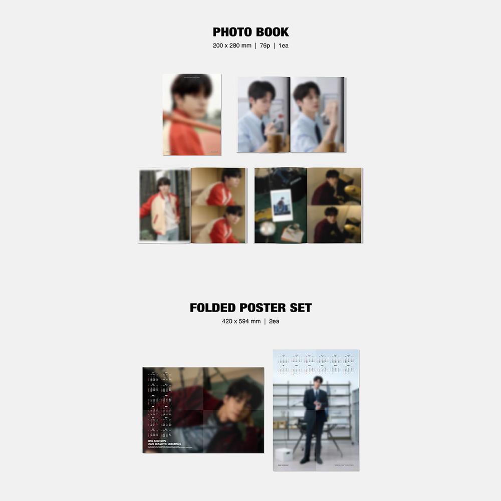 [Pre-order] ONG SEONGWU - 2026 Seasons Greetings [WORK HARD, PLAY LOUD]