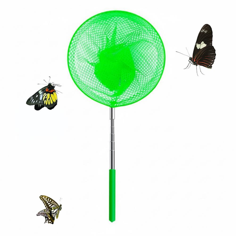 Foldable Insect Cage Butterfly Habitat Clear Mesh Enclosure Breathable Ventilated Insect Cage Net Cloth Hatch Cage For Outdoor