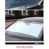 SEAMETAL Car Windshield Sun Shade Front Window Sun Protection Cover Suction Cup Sunshade Aluminum Foil UV Reflection