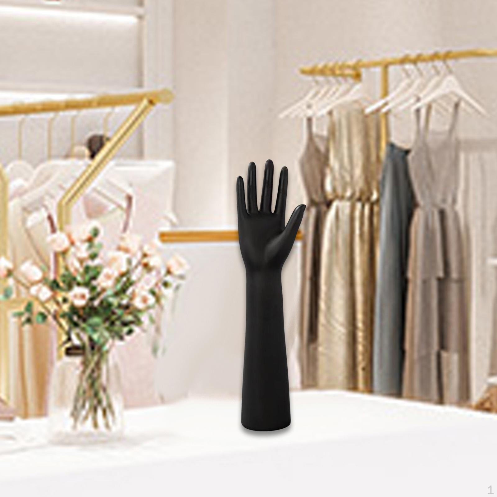 

Черный держатель для украшений в форме женской руки, практичный дизайн для аксессуаров Right Hand