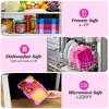 810ml Microwave Oven Bento Box Interlayer Food Container Portable Fork Spoon Preservation Box