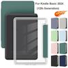 6 inch C2V2L3 Protective Cover Acrylic Folio Funda eReader Case for Kindle 2024 (12th Generation)