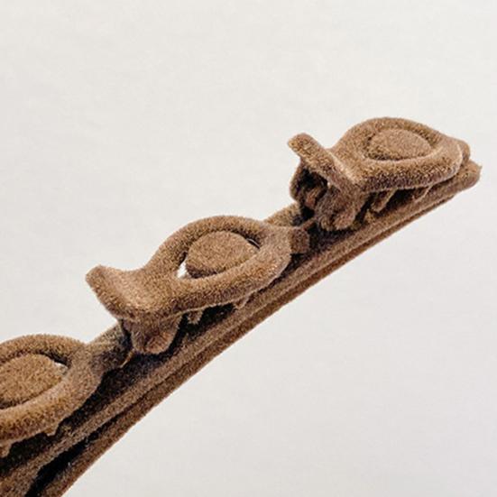 Women Hair Pin Sparkling Rhinestones Flower Decor Clear Dazzling Braided Hairpins Bang Hair Styling Tool Hair Accessories