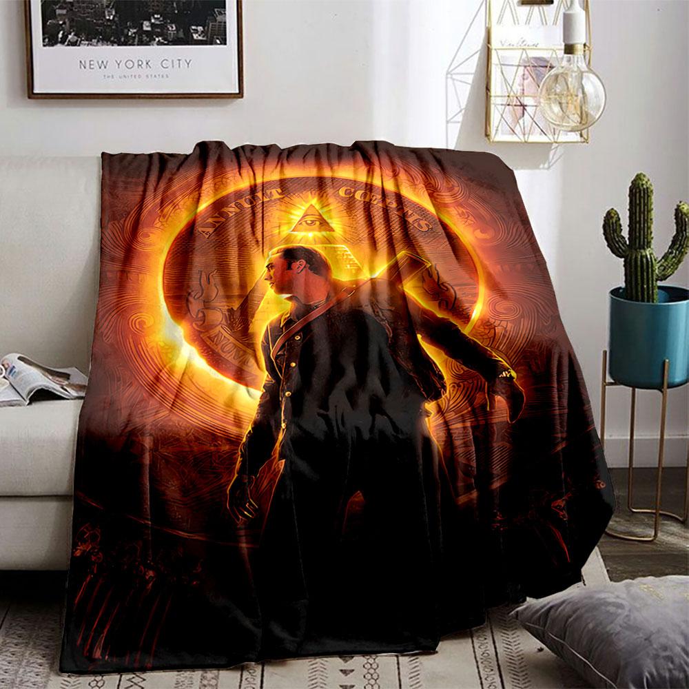 Mysterious Illuminati Design for all seasons blanket lunch break throw gift