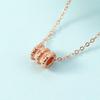 Rose Gold Mori Style Slim Waist Necklace for Women: Personalized Trendy Light Luxury Simple Clavicle Chain