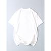 Soft and Comfortable! Exported Quality, Label-Cut, Pure Cotton Printed Short-Sleeve T-Shirt for Men, Loose Fit, Casual Round Neck Base Shirt