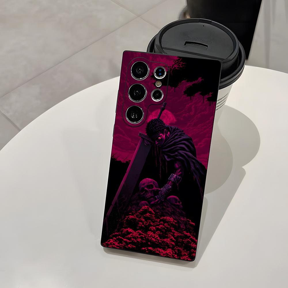 Berserk Comics Cool Phone Case For Samsung A25 A13 A33 5G A54 A36 A35 A56 A52 A14 Shockproof Soft Cover