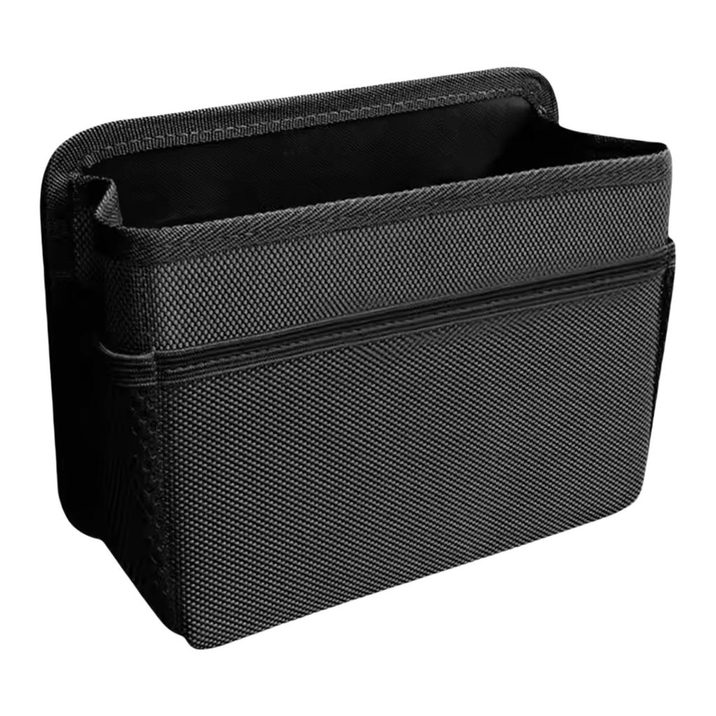 Vehicle Interior Dustbin Foldable Car Door Trash Can Hanging Storage Box with Waterproof Oxford Cloth for Easy Cleaning