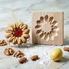 Wooden Gingerbread and Shortbread Cookie Mold Cutter