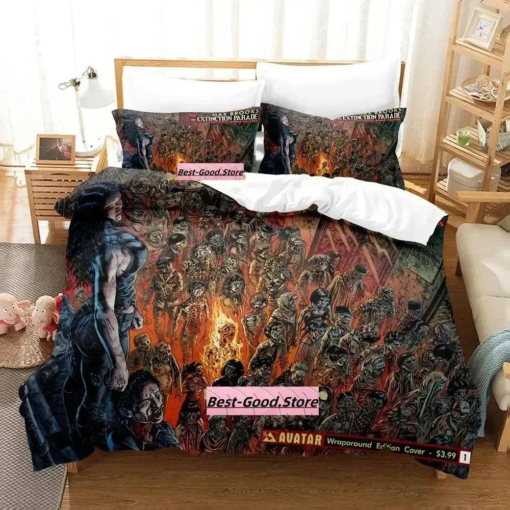 Comics Extinction Parade Bedding Set Cartoon Anime three-piece set Adult Kid Bedroom Duvetcover Sets funda cama infantil