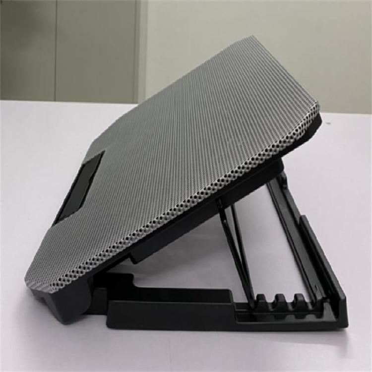 Foldable Adjustable Laptop Cooling Pad with 2 Quiet Fan For Notebook With Adjustable Heights And USB Connection
