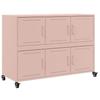 VidaXL Buffet, Armoire avec Porte, Placard avec Rangement, Organisateur de Salle de Séjour Salon Maison Intérieur, Rose 846741