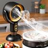 Adjustable Desktop Range Hood Soot Purifying Device Quiet Operation Kitchen Exhaust Hood ABS Texture for Kitchen