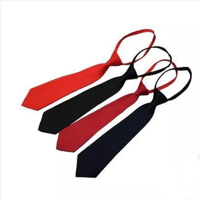 Children'S Tie, Solid Color Zip Tie, Children'S Performance Tie