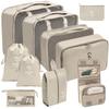 MDNG 11-Piece Travel Organizer Bag Set