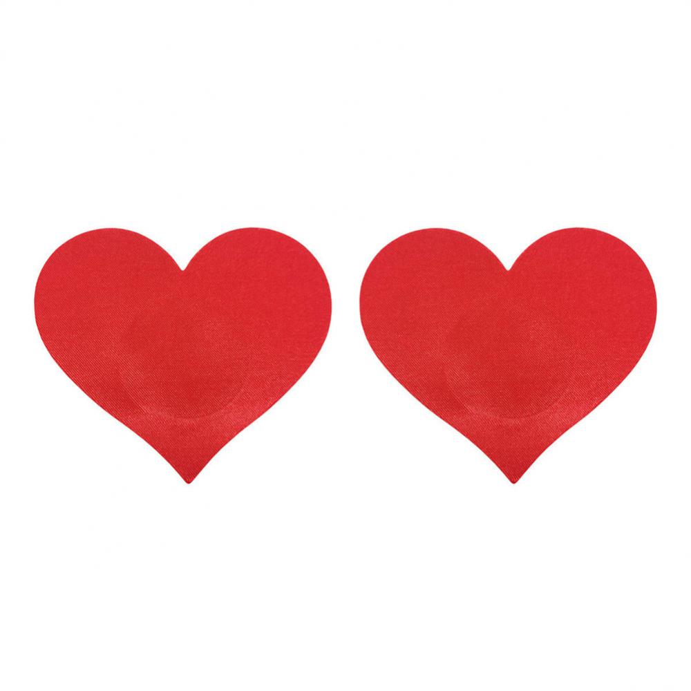 Chest Patch Soft And Skin Friendly Wicking And Breathable Heart-shaped Ultra Thin For Women Nipple Stickers Non Irritating Sexy