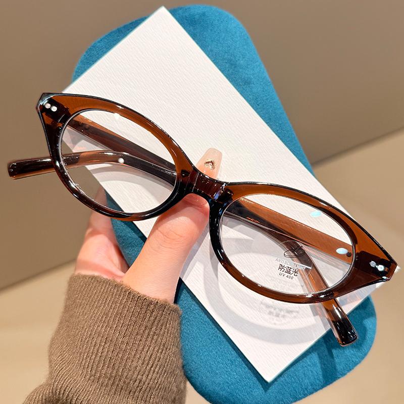New Vintage Cat-Eye  Presbyopic Glasses Fashionable Small Frames Comfortable High-Definition Reading Glasses 0 To +4.0