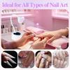 With 4 Timer Settings Rechargeable Nail Lamp 360° Bendable Drying Nail Dryer  Nail Care