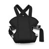 Xiuyer Baby Carrier, Adjustable & Breathable, Front & Back Carrier for Newborn to Toddler 3-10kg, Ergonomic Infant Sling (Black)