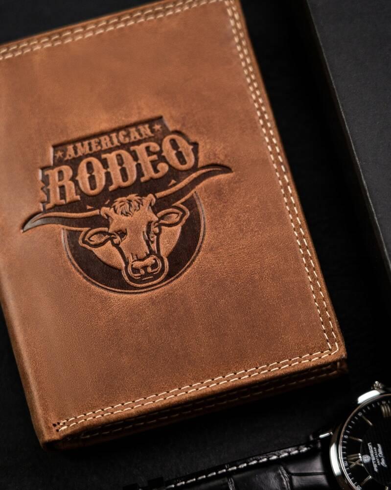 Large, Vertical Men's Wallet Made of Genuine Leather - Always Wild