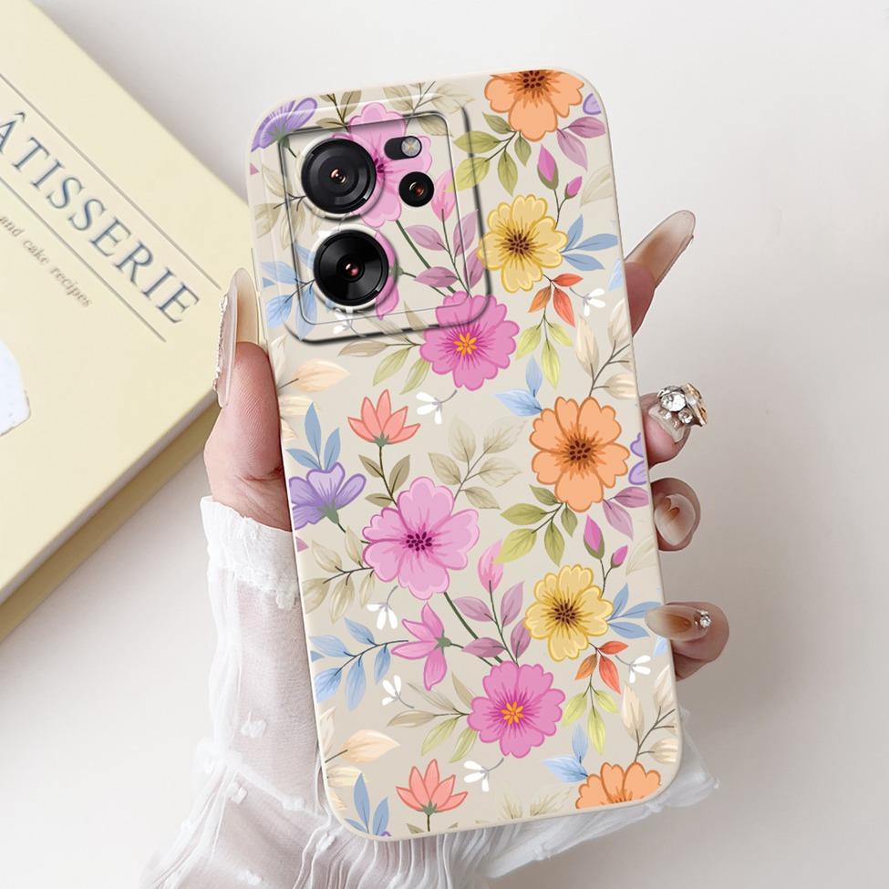 For Xiaomi 13T Pro Case 13T Silicone Cute Cartoon Cat Fashion Luxury Funny Shockproof Back Cover For Xiaomi 13T Phone Case Funda