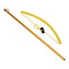 Scuba Diving Point Rod Colorful Aluminium Alloy Diving Noice Maker with Lanyard (Gold)