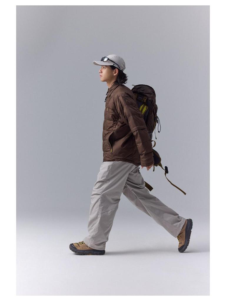 Winter Clearance: Unisex Lightweight Down Jacket with Detachable Sleeves (Y5272)