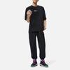 Li-Ning Wade Series Letter Character Pattern Printed Round Neck Short Sleeve Raglan T-Shirt Men Tops Black AHSU003-4