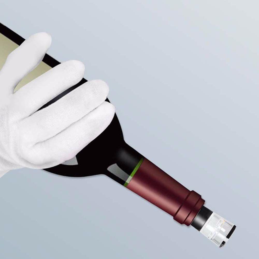 Utility Wine Set Red Wine Vacuum Air Pump Sealer Plug Compact ABS Silicone Red Wine Vacuum Stopper Fresh Wine Stopper