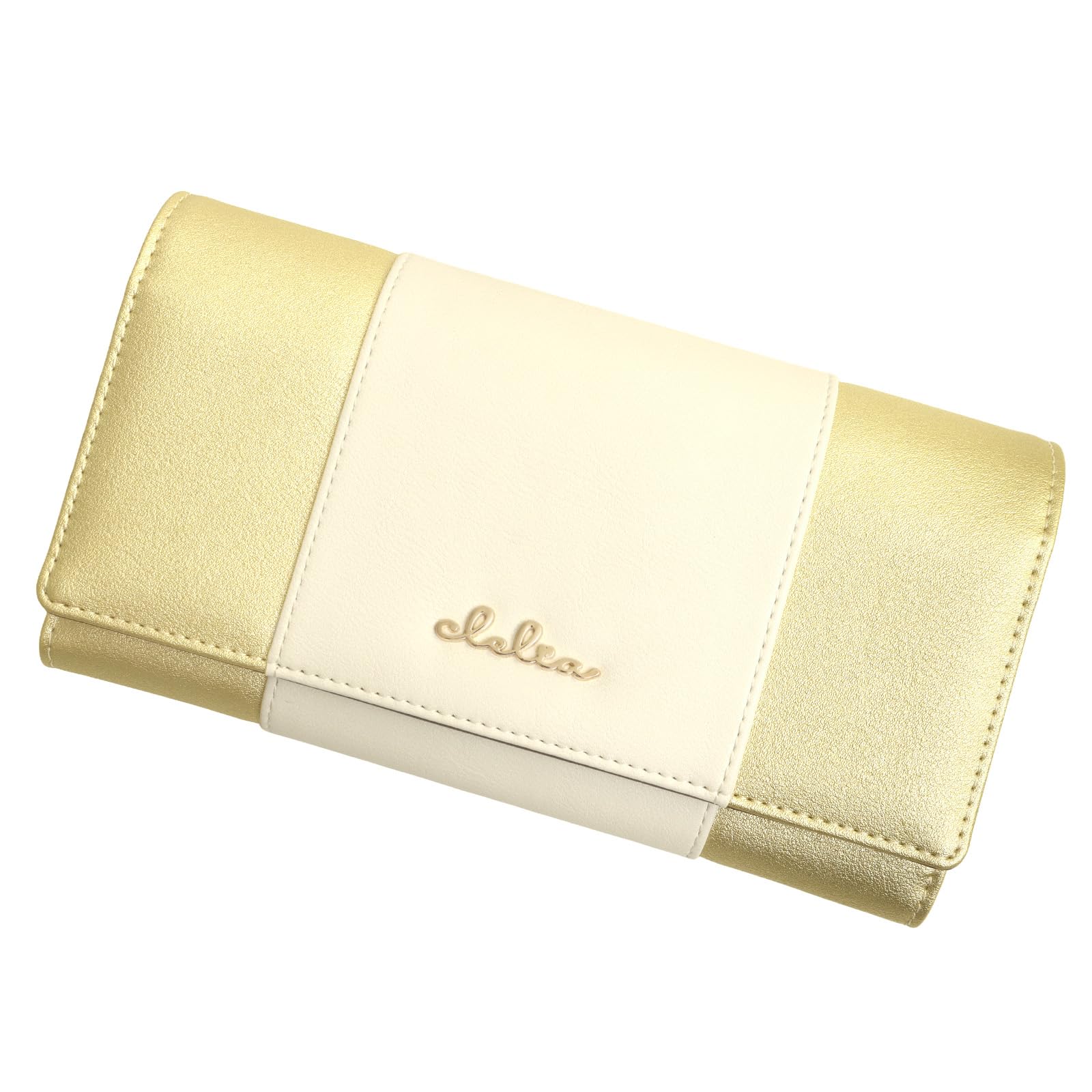 

Clelia Women s Large Capacity Tricolor Long Wallet, Riberte Series [CL-17002] (Mira Gold (2026 Limited Edition Color))