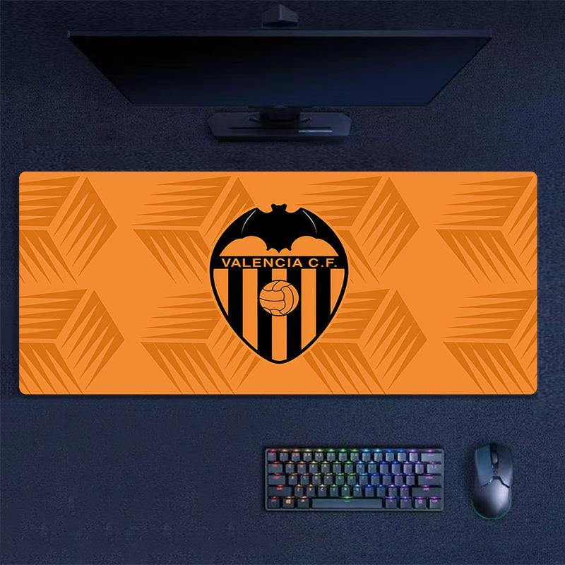 Valencia Club de Fútbol Print Cushion Non-slip Laptop Tablet Big Mousepad XXL Mat Mini PC Playmat With Lock edge
