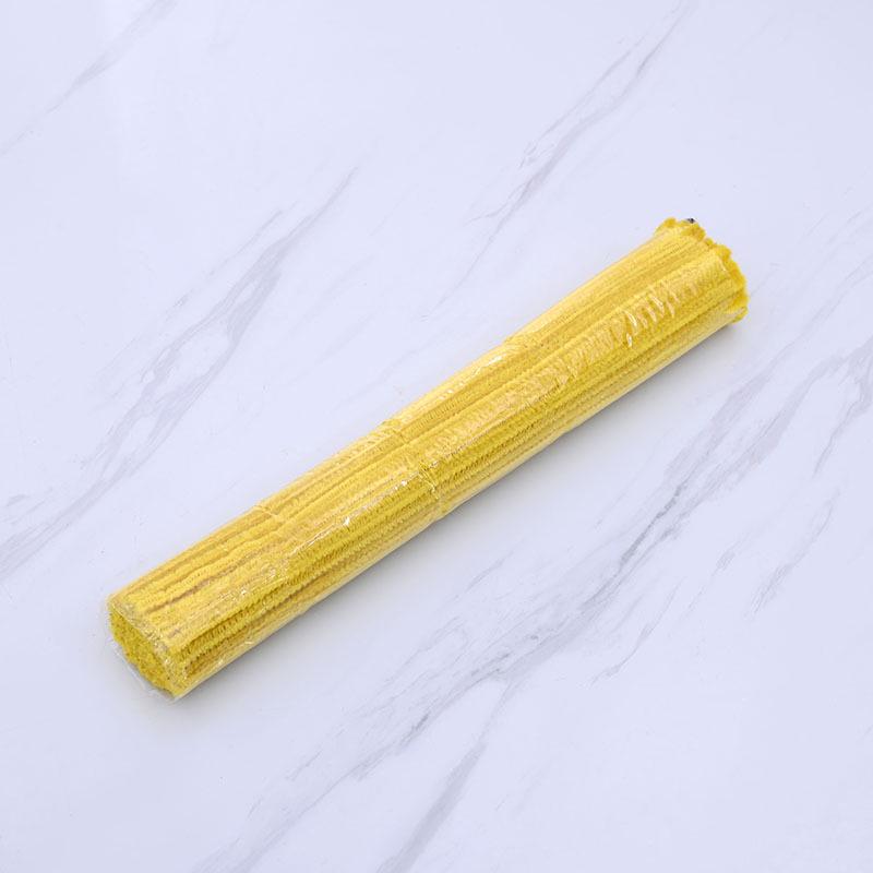 Chenille Stems Twist Sticks DIY Craft Pack for Kids - Solid Color Plush Strips