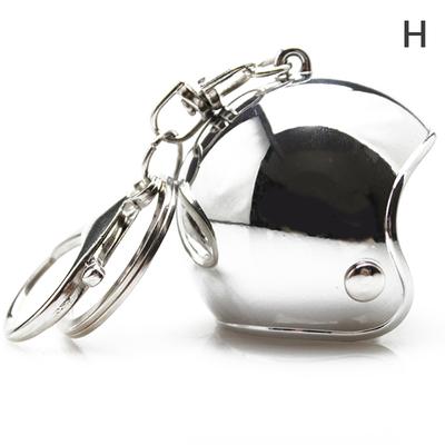 Creativity Motorcycle Helmets Keychains Cute Safety Helmet Pendant Neutral Car
