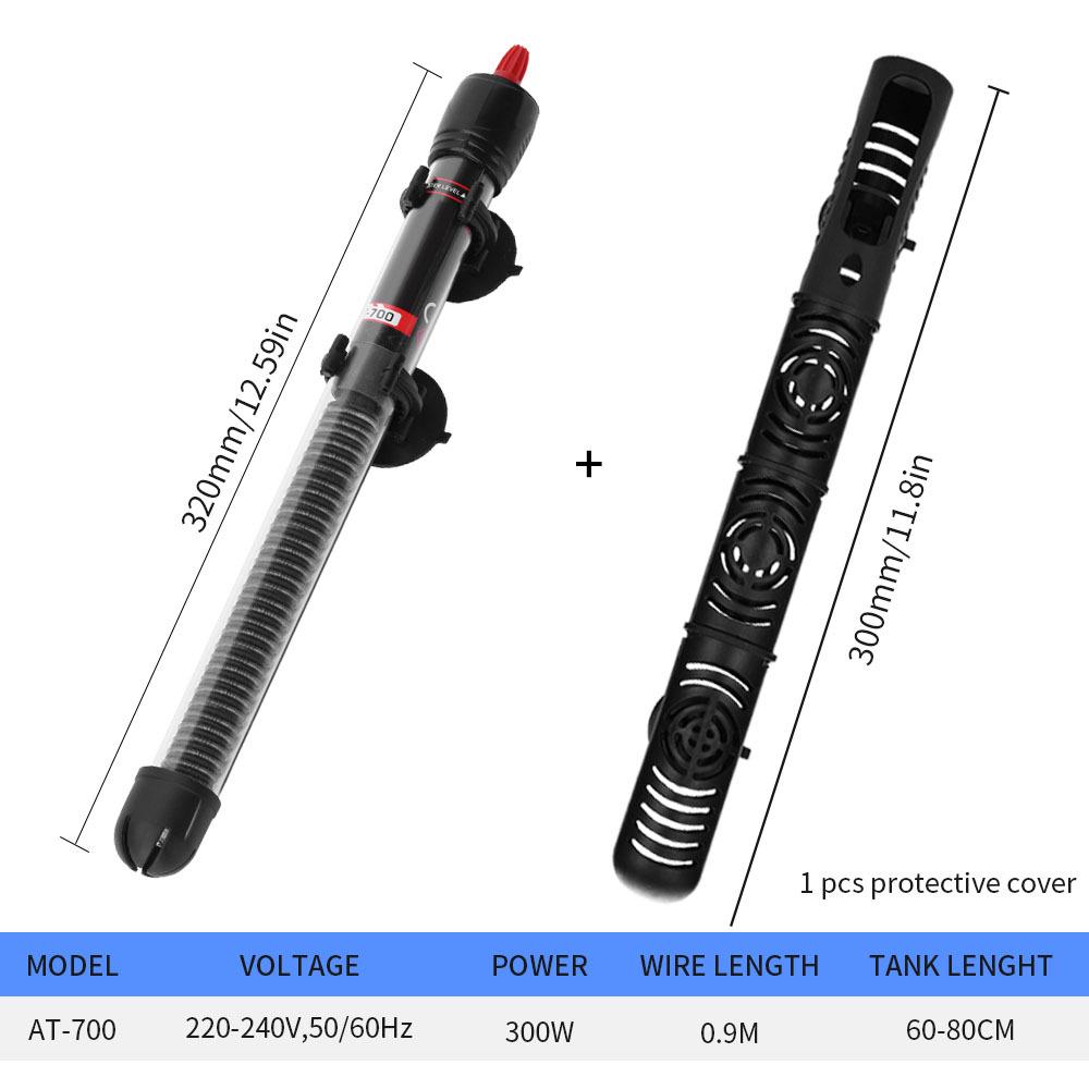 Xilong AT700 Skleněné akvarijní topítko s automatickou regulací teploty