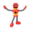 Flexible Bendable Figures Robot Toy Decompression Transfiguration Doll Desktop Decorations Versatile Toys With Various Shapes