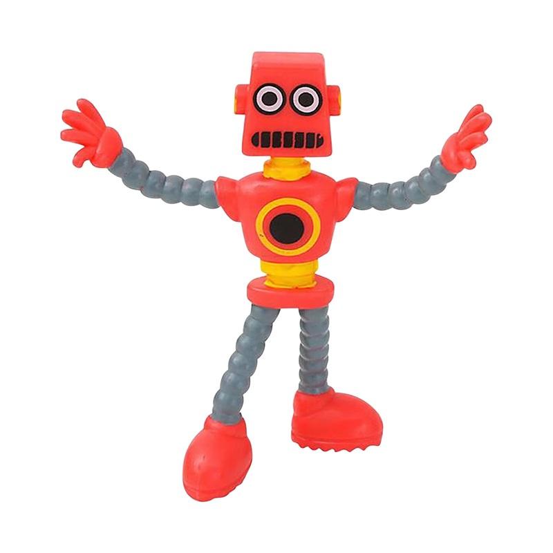 Flexible Bendable Figures Robot Toy Decompression Transfiguration Doll Desktop Decorations Versatile Toys With Various Shapes