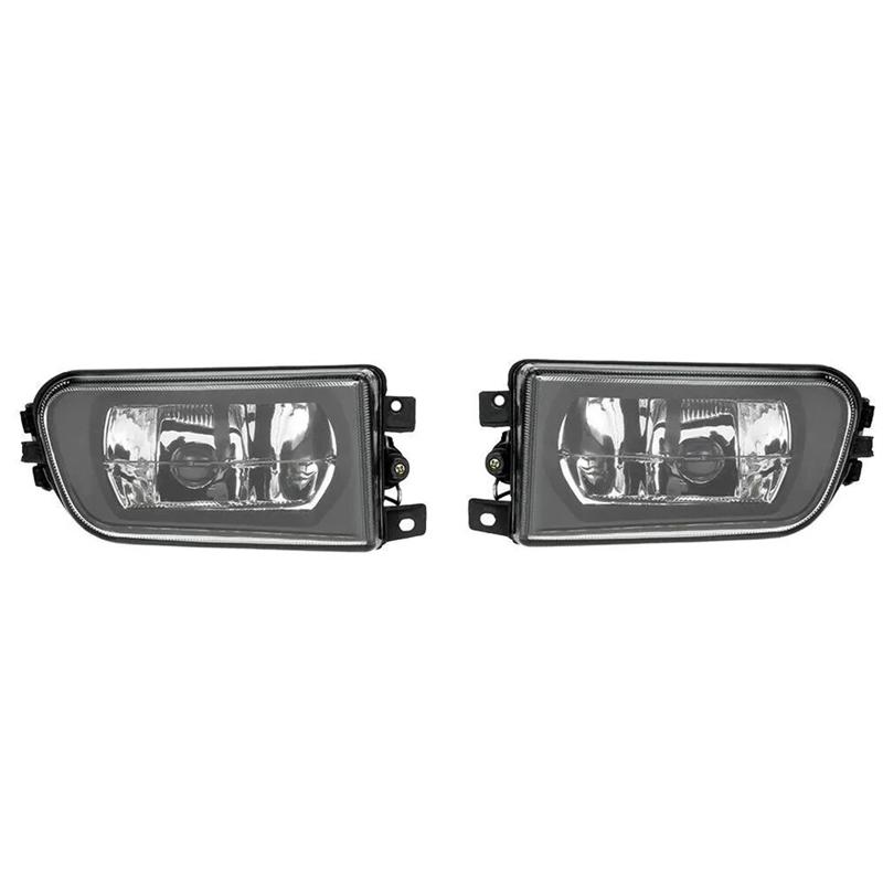 1Pair Front Bumper Fog Light Housing 63178381977 63178381978 For BMW 5 Series E39 528I 540I Z3 1997-2000