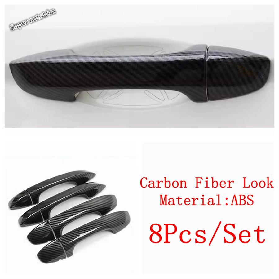 Car Door Handle Decoration Protection Cover Trim For Volkswagen Jetta Mk7  -  ABS Chrome / Black Accessories Exterior