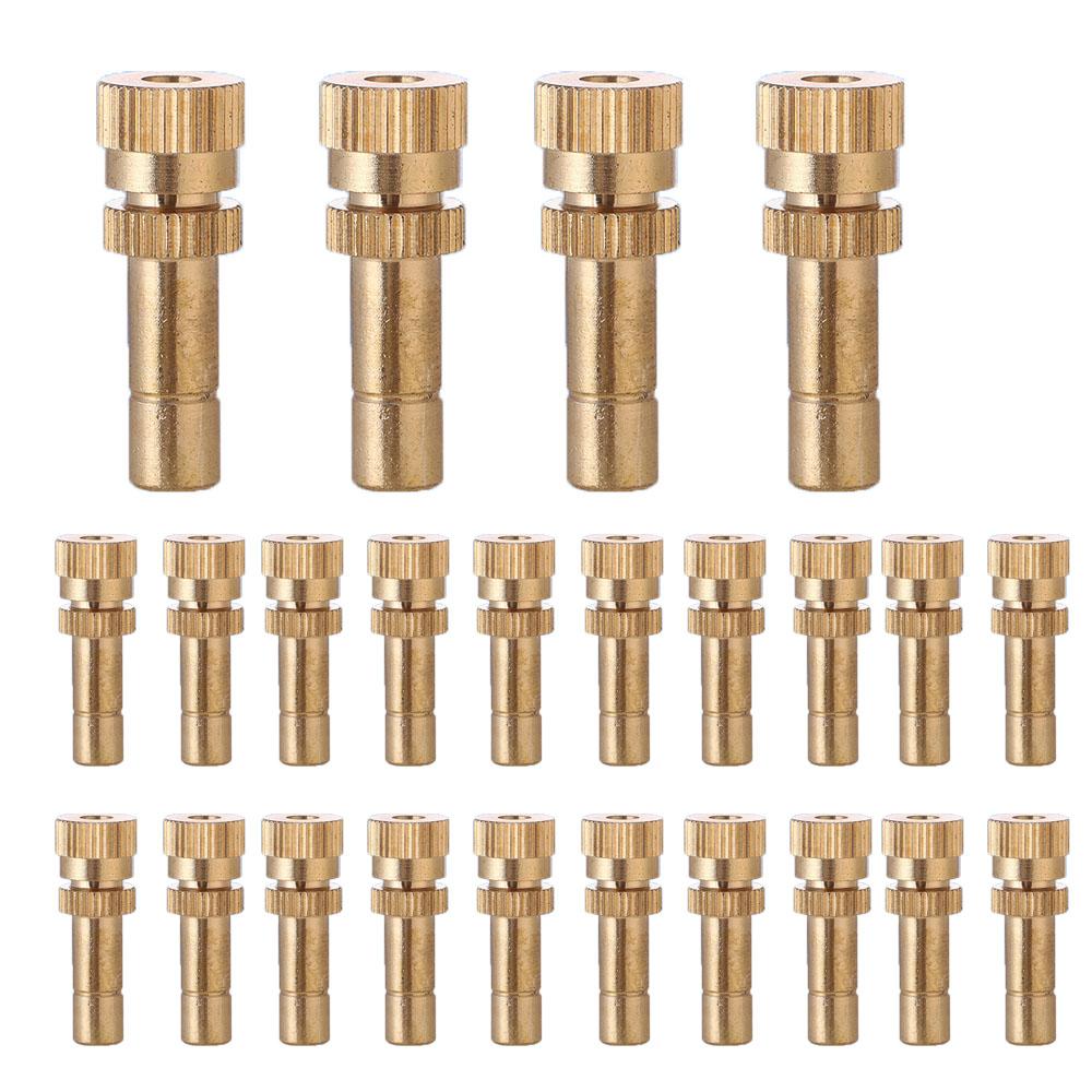 Misting Cooling System Spray System Misters For Outdoor Patio With Brass Mister System+Adapters 3/4"+ For Pasture&Garden&Gazebo