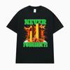 "Never Forghetti" Funny Foodie T Shirt Humor Gift Twin Towers Unisex Cotton Men Women T-shirts Fashion Vintage Hot Sale T Shirts