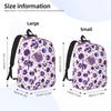 Lemurs In A Blue Jungle Rucksack Hot Sale Daily Pack Spacious Children School Carrier School Bag Carry Bags for Men Women