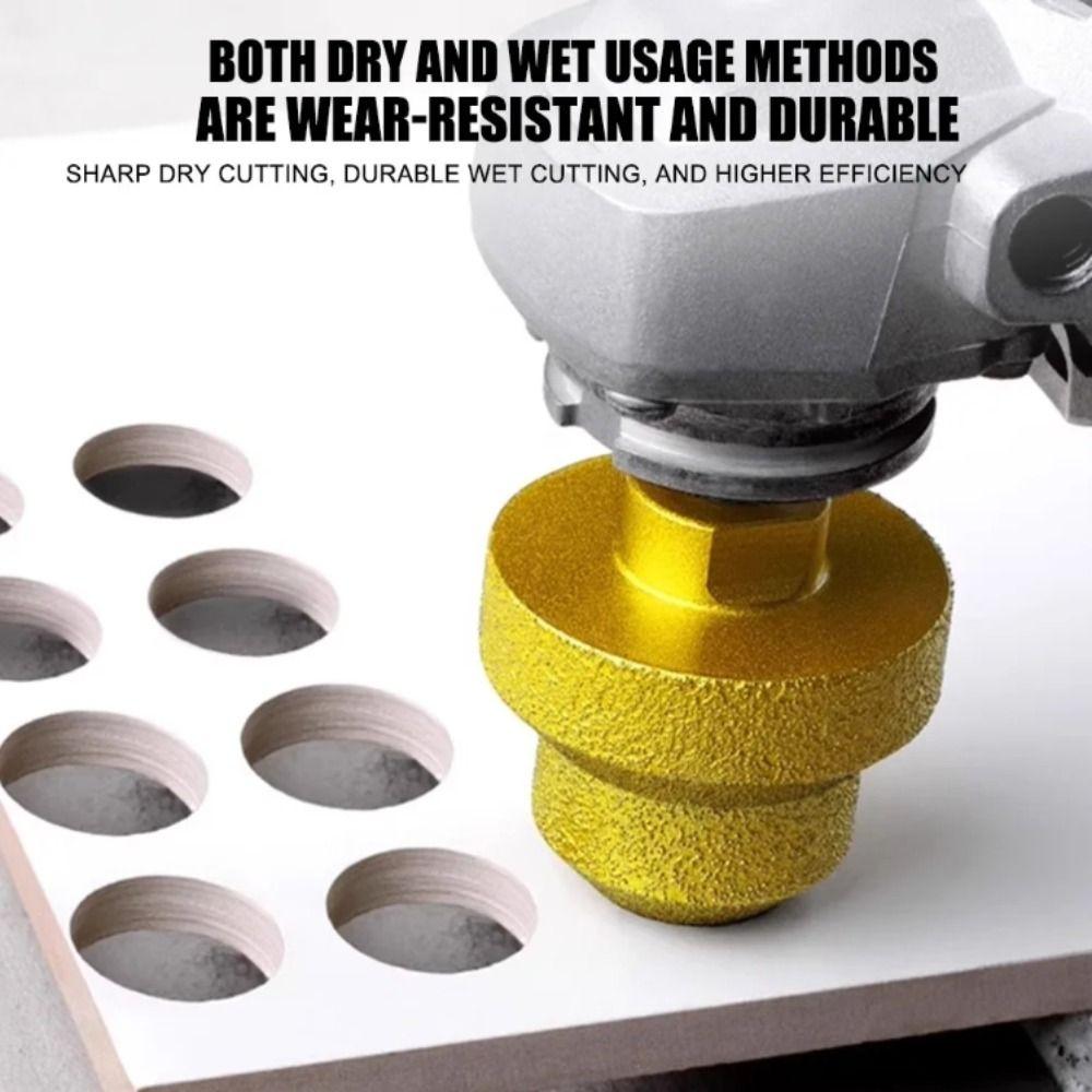 Multi Size Adamas Chamfer Drill Bit Tapered Cone Brazed Pagoda Drill Bit For Granites