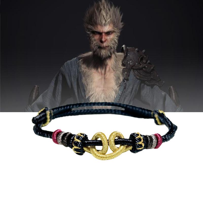 Wukong Black Myth Neutral Hand Woven Couple Bracelet Gift Accessories Leisure