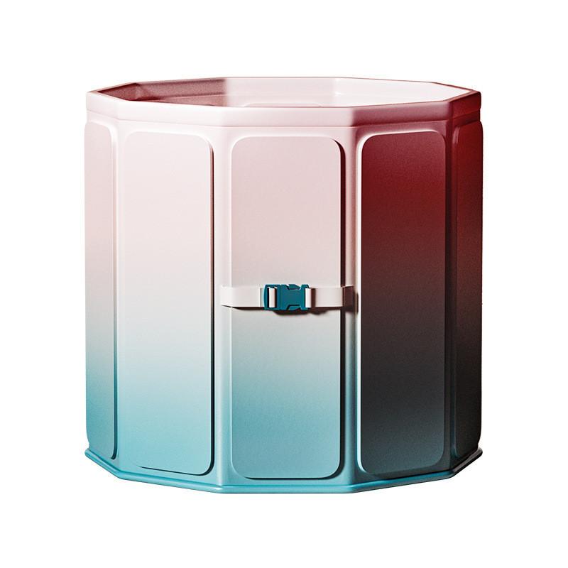 Adult Shower Bucket No Installation One Second Quick Opening Bath Bucket New Foldable Portable Household Shower Bucket
