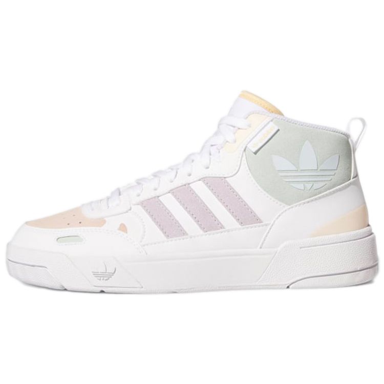 Adidas Originals Post Up Comfortable Non-Slip Durable Lightweight Mid-Top Skate Shoes Women Skate Shoes White H00223