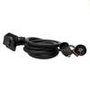 56070 Trailer Wiring Harness Set 7 Foot 7Pin For Vehicle-Side Truck Bed for GMC Sierra1500/2500/3500