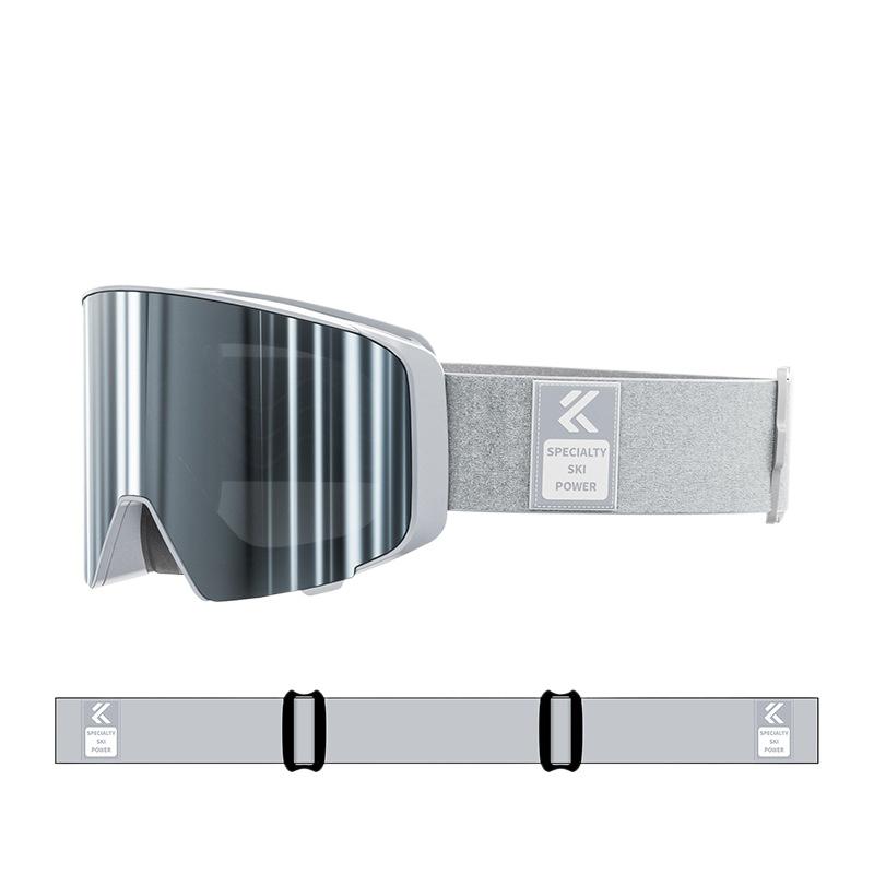 Flip Ski Glasses Anti-fog Professional Outdoor Mountaineering Windproof Goggles Single and Double Board Snow Goggles