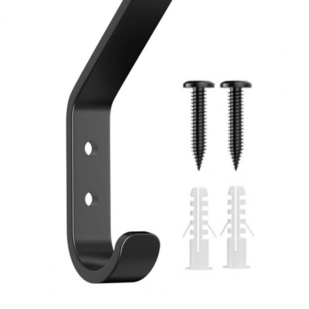 Kitchen Robe Hook Rust-resistant Wall Hook Hat Hanger with Strong Load-bearing Capacity Easy Installation Versatile for Coats