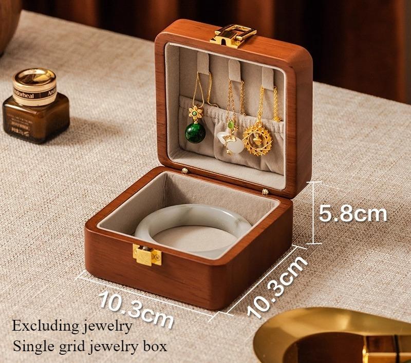 

BEPAN 1PC Jewelry Storage Box High-end Exquisite and Small Stud Earrings Rings Necklaces Small Jewelry Box Home Storage Products