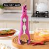 Three-in-one Dual-purpose Kitchen Anti-slip and Heat-resistant Tongs